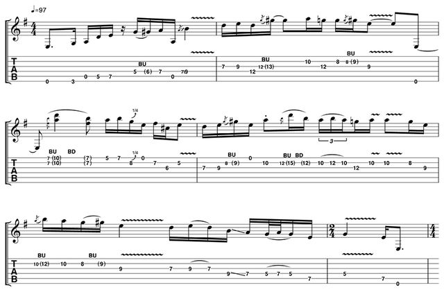 blank This is a really long solo, so make sure you learn it in chunks